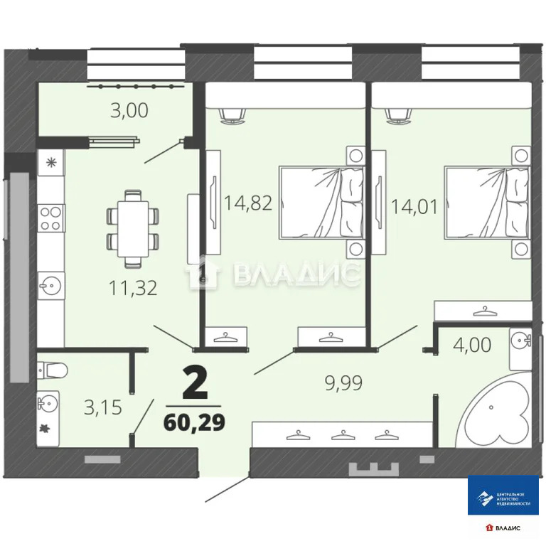 Продажа квартиры в новостройке, Рязань - Фото 0