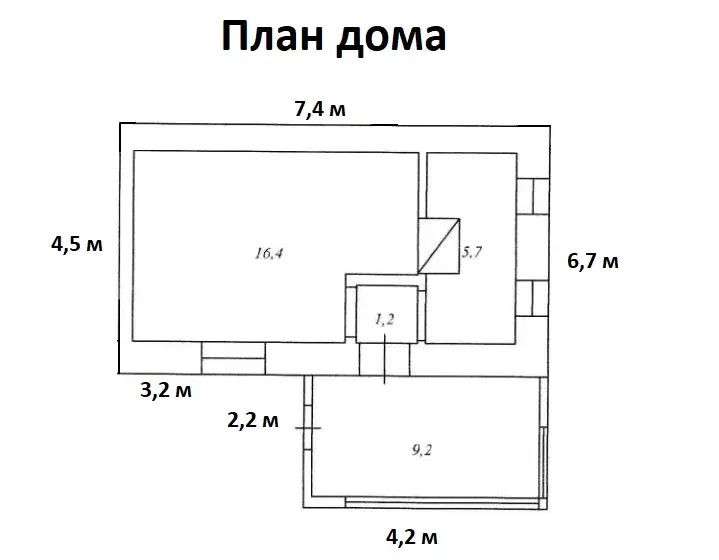 Дом 32,8 м на участке 7 сот. - Фото 10