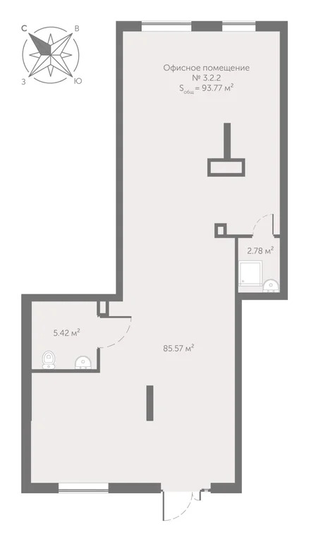 Продается ПСН 93.77 м2 - Фото 1