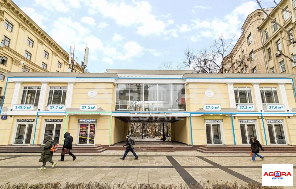 Аренда торгового помещения, м. Маяковская, Большая Садовая ул - Фото 2