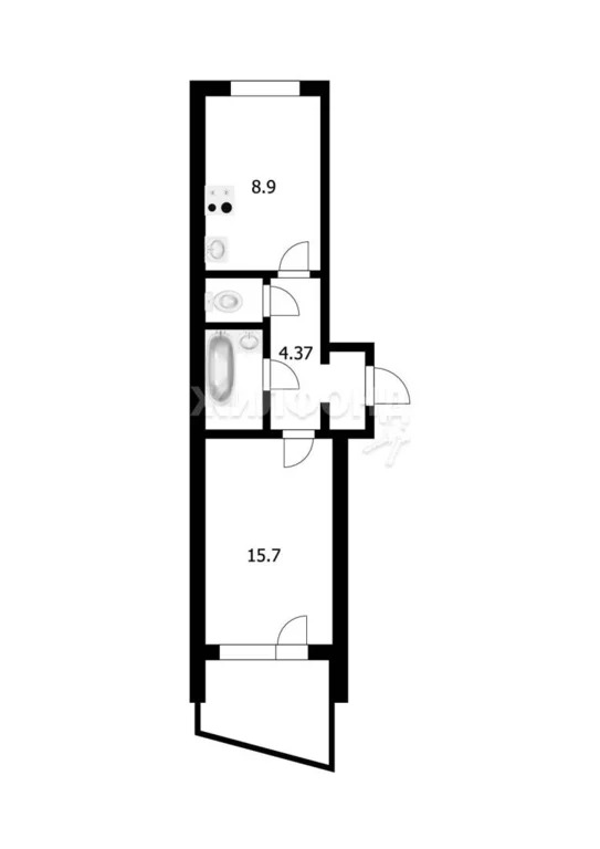 Продажа квартиры, Новосибирск, ул. Титова - Фото 3