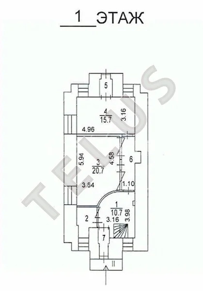 м. Сокольники, Матросская Тишина ул., 178 м2, Здание (ном. объекта: ... - Фото 8
