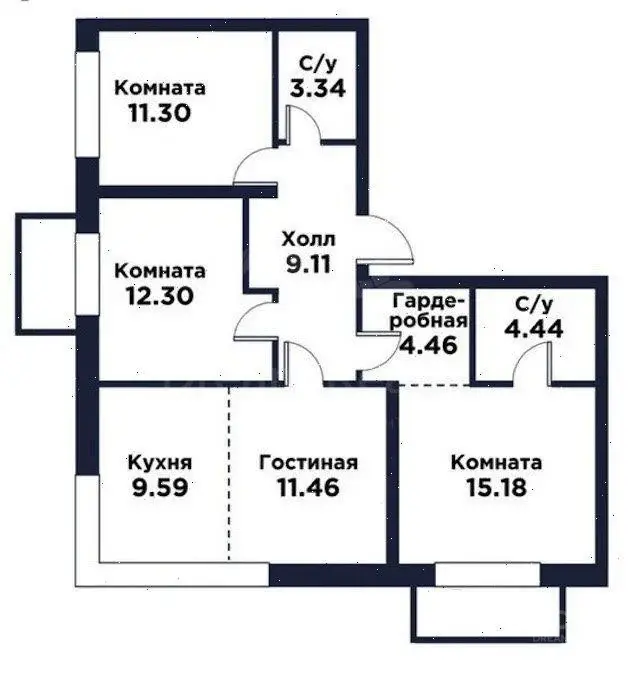 Продажа 3-комн. кв-ры, ул. Пресненский Вал, д.27, корп 2.1 - Фото 1