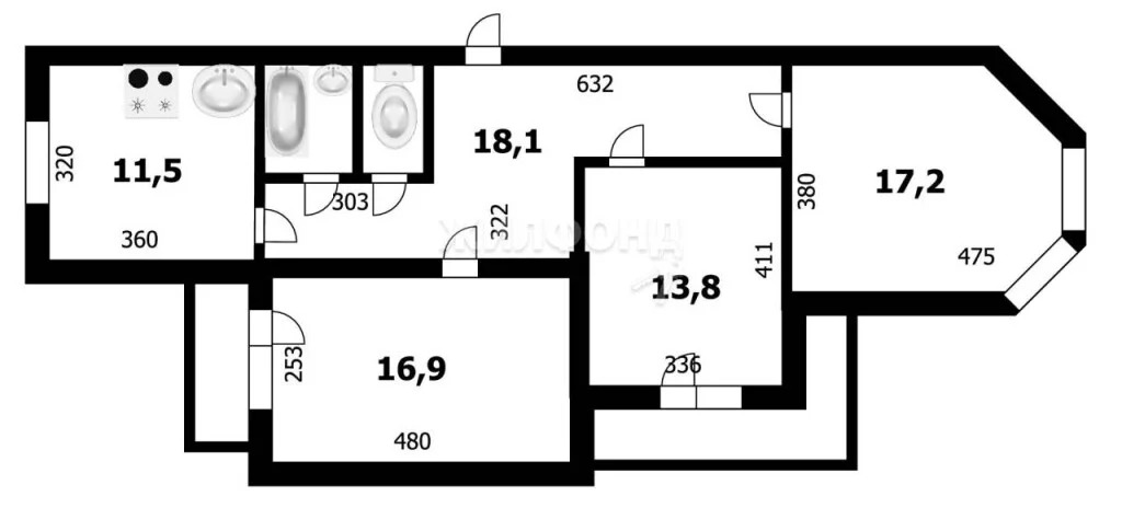 Продажа квартиры, Новосибирск, ул. Выборная - Фото 25