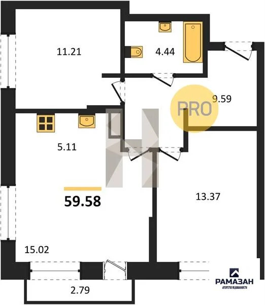 Продажа квартиры в новостройке, Казань, м. Проспект Победы, ул. ... - Фото 1