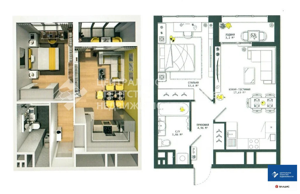 Продажа квартиры, Рязань, Шереметьевская улица - Фото 8