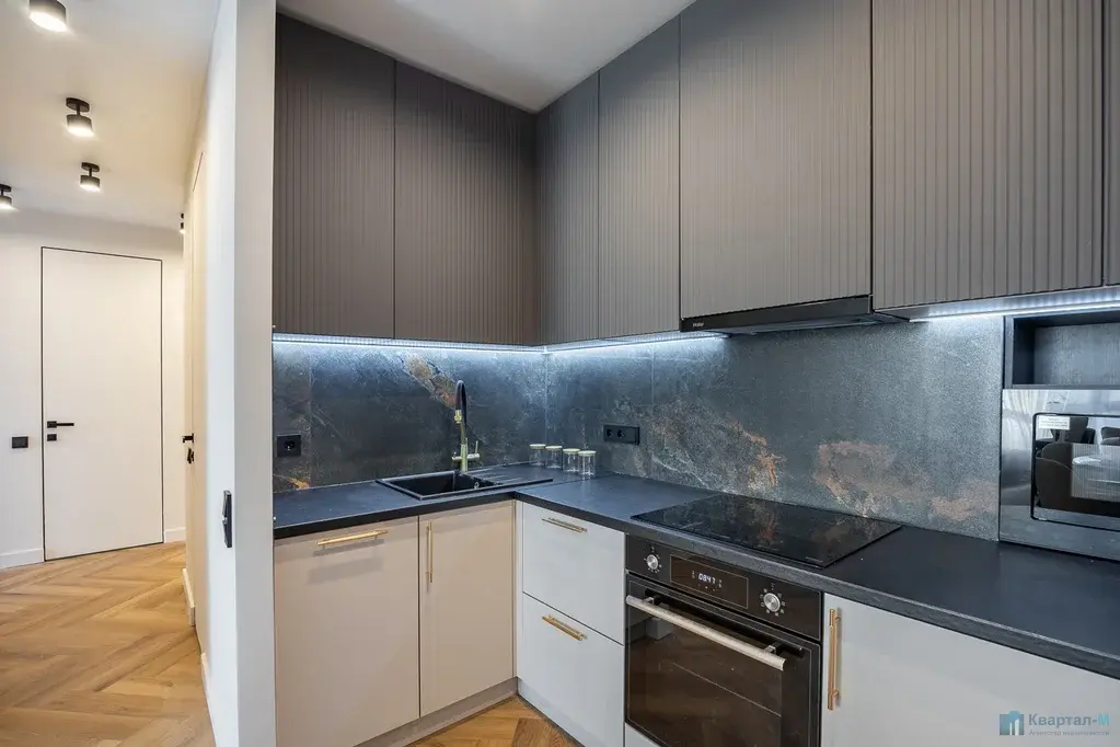 Евро-3 квартира 65,1 м2 в ЖК «Тринити» | 31 этаж - Фото 7