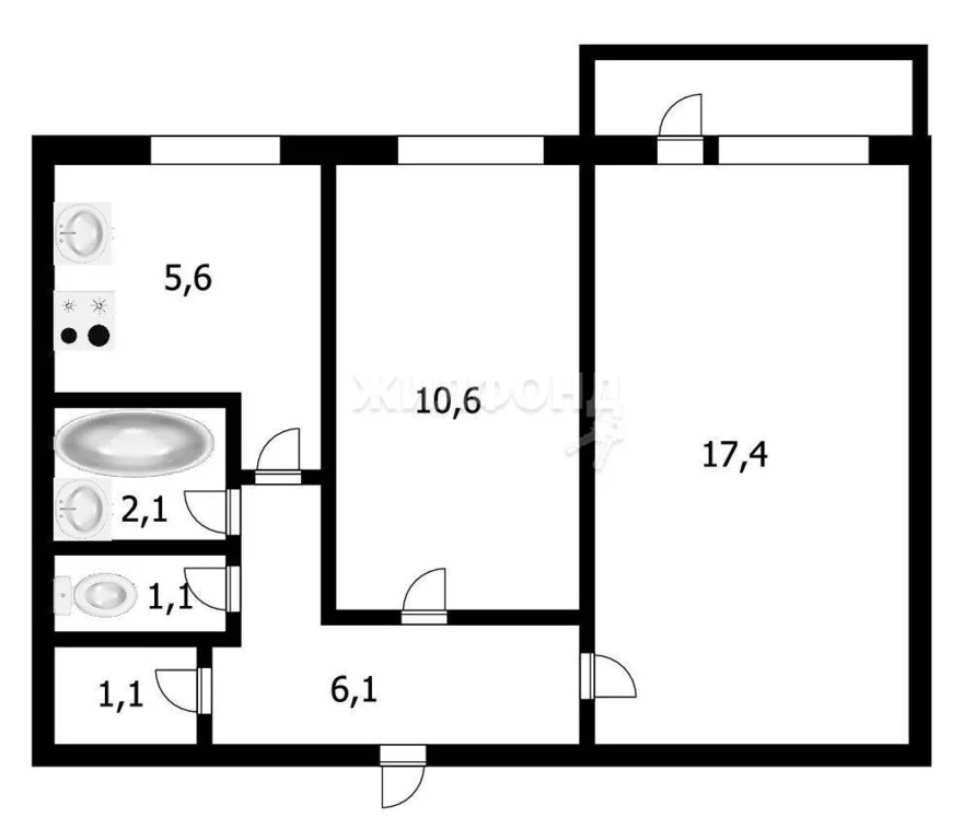 Продажа квартиры, Новосибирск, ул. Столетова - Фото 22