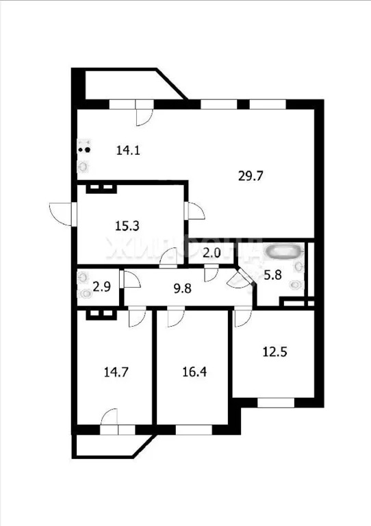 Продажа квартиры, Новосибирск, ул. Зыряновская - Фото 35