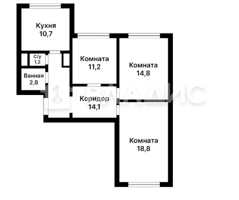 Москва, Рождественская улица, д.19к2, 3-комнатная квартира на продажу - Фото 23