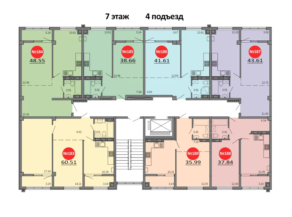 Продажа квартиры в новостройке, Белоглинка, Симферопольский район, ... - Фото 3