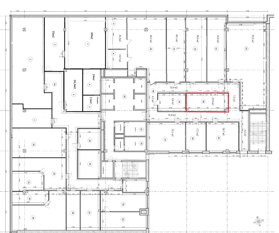 Аренда офиса 23.8 м2 - Фото 3