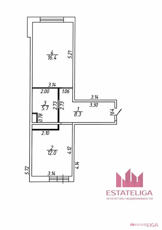 Продажа квартиры, Видное, Ленинский район, Зеленые аллеи б-р. - Фото 11