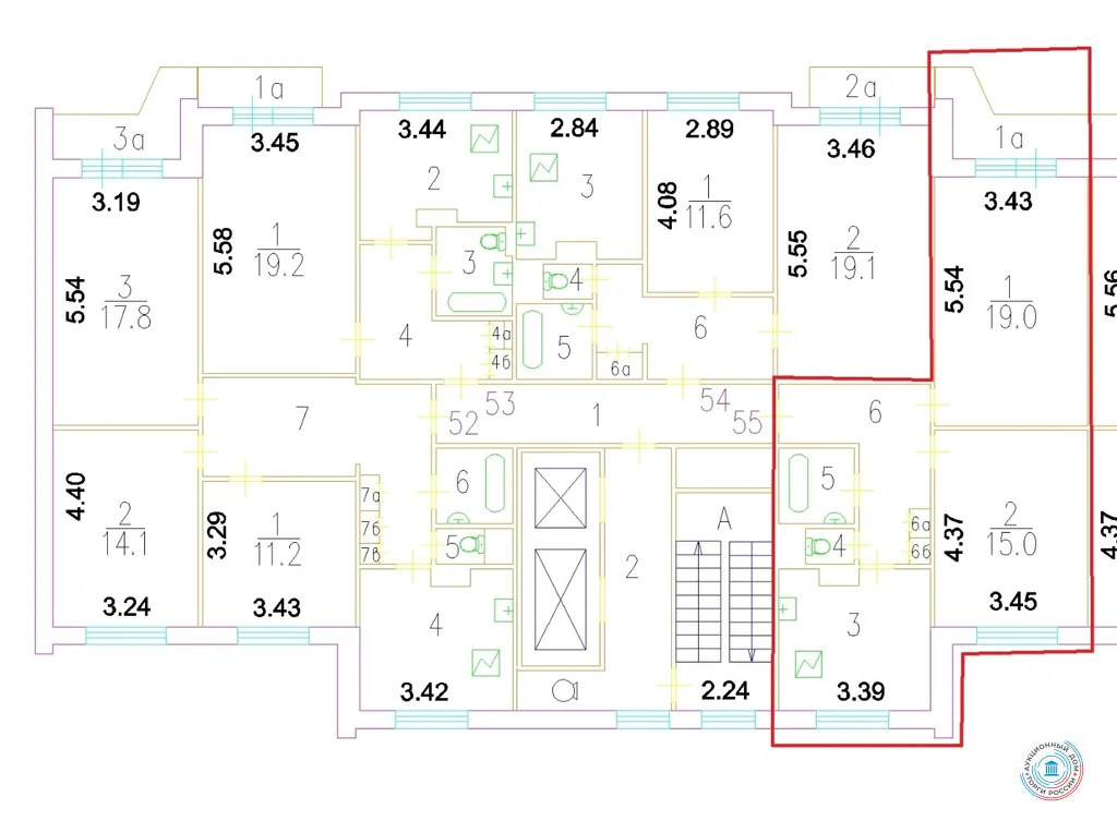 Продается квартира, 57.9 м - Фото 10