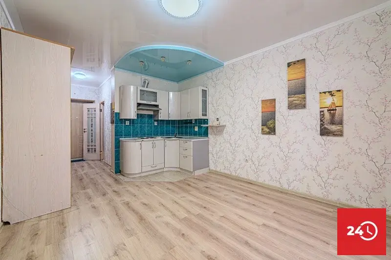 В продаже студия площадью 28,0 кв.м. с ремонтом по ул. Лунная 5 - Фото 6