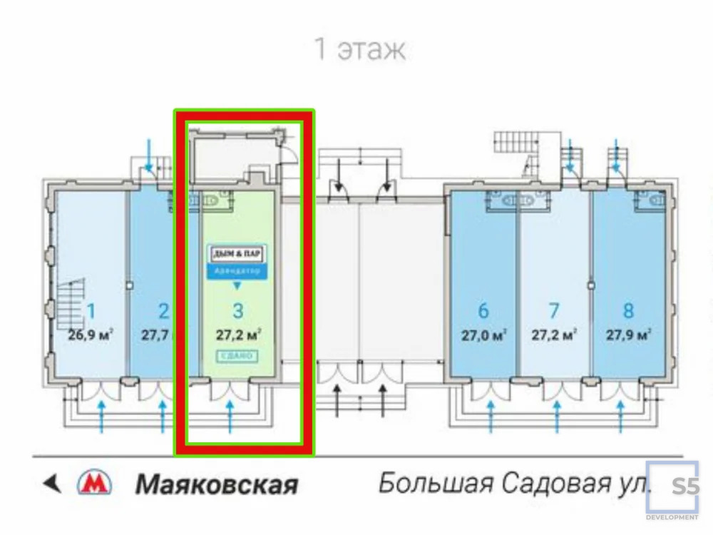 Продажа готового бизнеса, м. Маяковская, Большая Садовая ул. - Фото 3