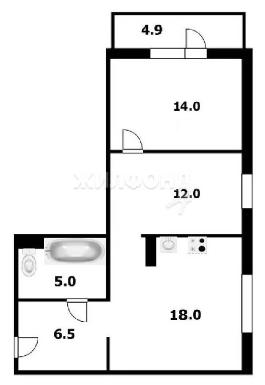 Продажа квартиры, Новосибирск, Татьяны Снежиной - Фото 10