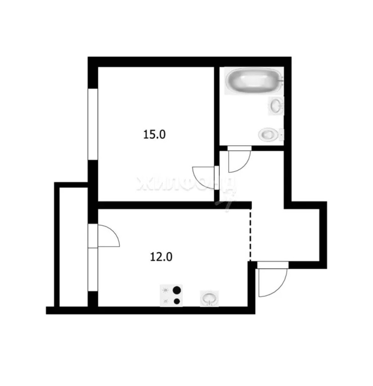 Продажа квартиры, Новосибирск, Василия Клевцова - Фото 19