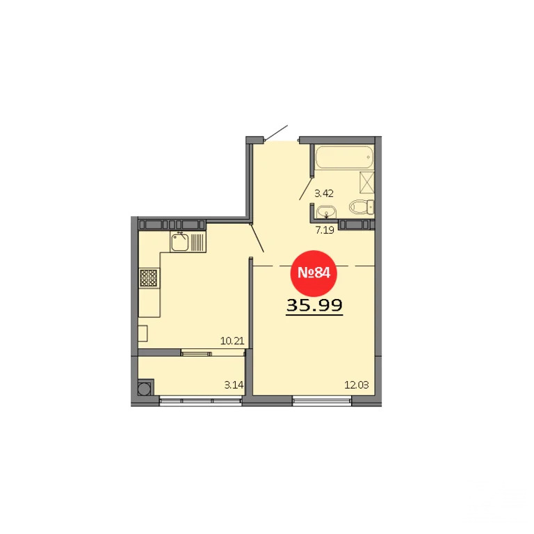 Продажа квартиры в новостройке, Белоглинка, Симферопольский район, ... - Фото 2