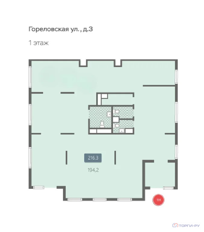 Продажа торгового помещения, Гореловская улица - Фото 5