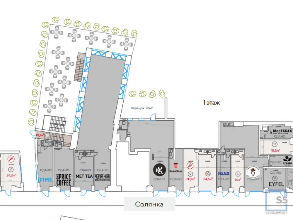 Аренда ПСН, м. Китай-город, Солянка 2/6 - Фото 7