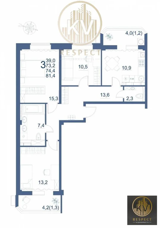 Продажа квартиры, Ессентуки, ул. Шмидта - Фото 2