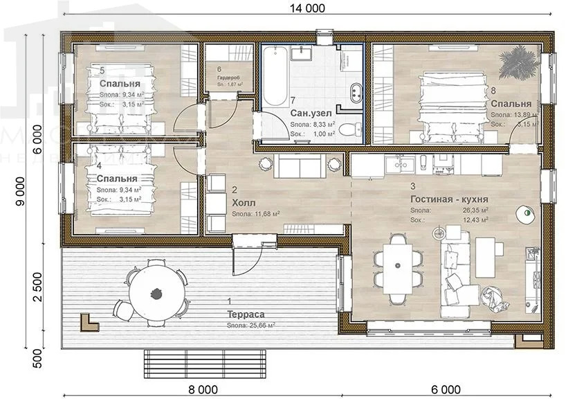 Продажа дома, Еремеево, Истринский район, Солнечная улица - Фото 21