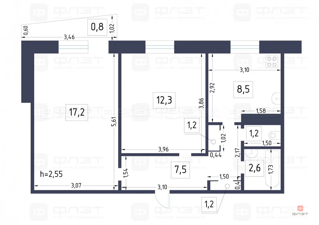 Продажа квартиры, Казань, Фатыха Амирхана пр-кт. - Фото 11