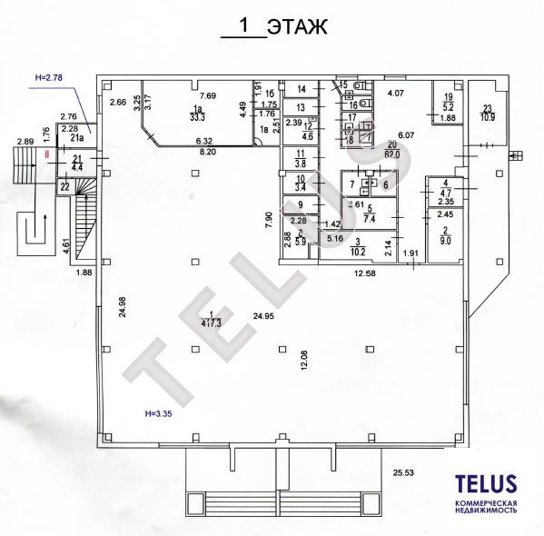 м. Печатники, ул. Гурьянова, 1201 м2, "Продажа торгового помещения" ... - Фото 13