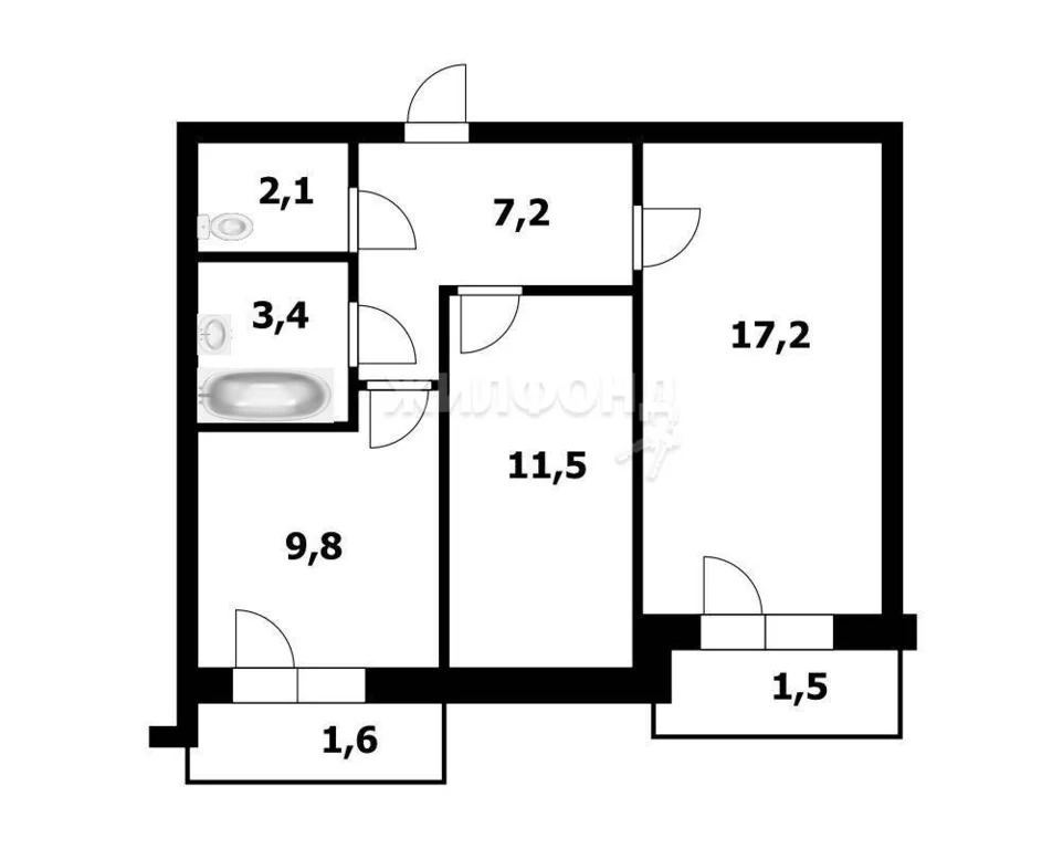 Продажа квартиры, Новосибирск, ул. Бородина - Фото 8