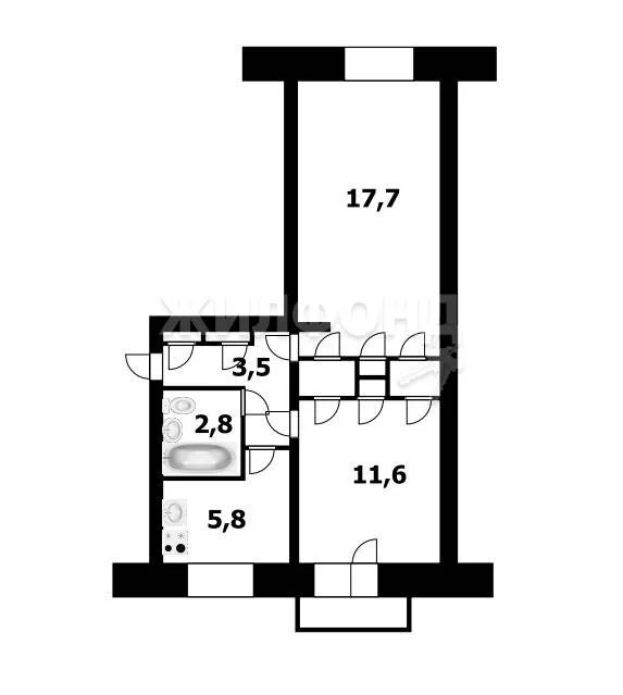 Продажа квартиры, Новосибирск, ул. Дмитрия Донского - Фото 3