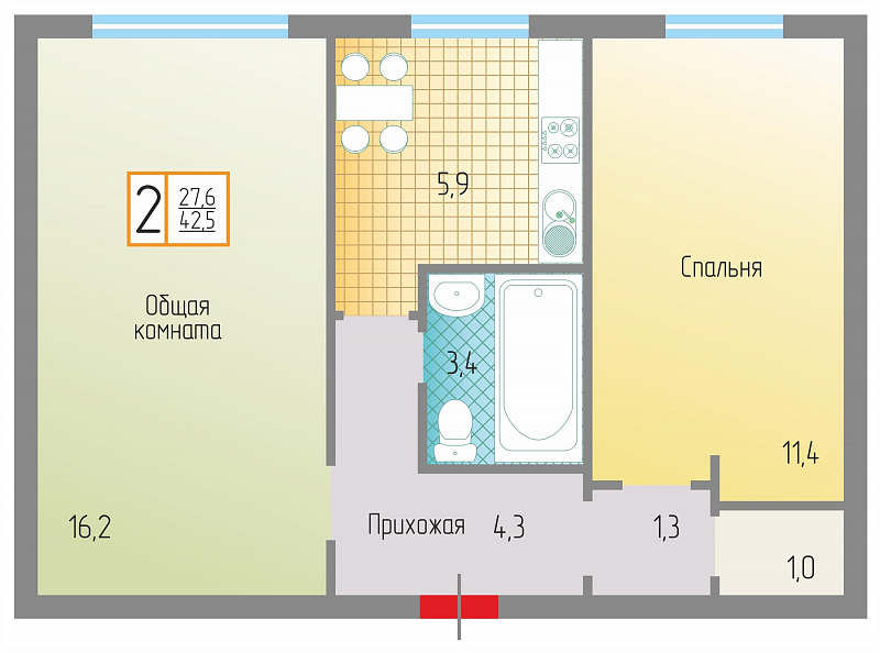 Космонавта Гагарина Краснодар карта д.75.