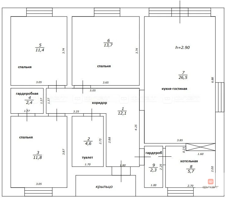 Продажа дома, Ильинский, Пестречинский район, ул. Осиновая - Фото 6