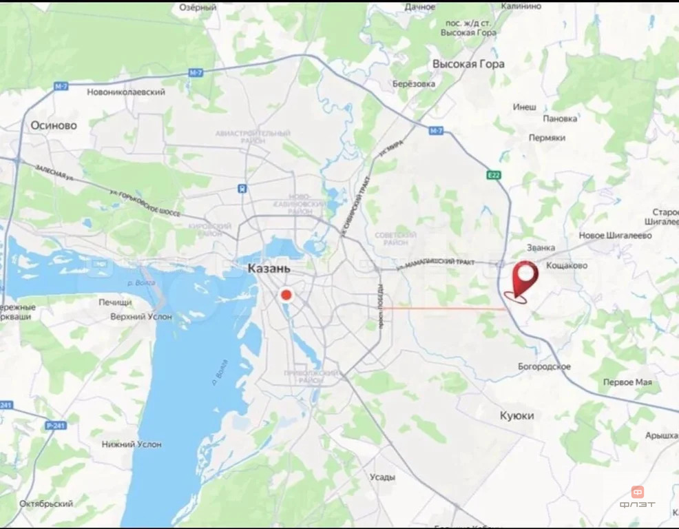 Продажа участка, Пестречинский район, М-7 Волга - Фото 4