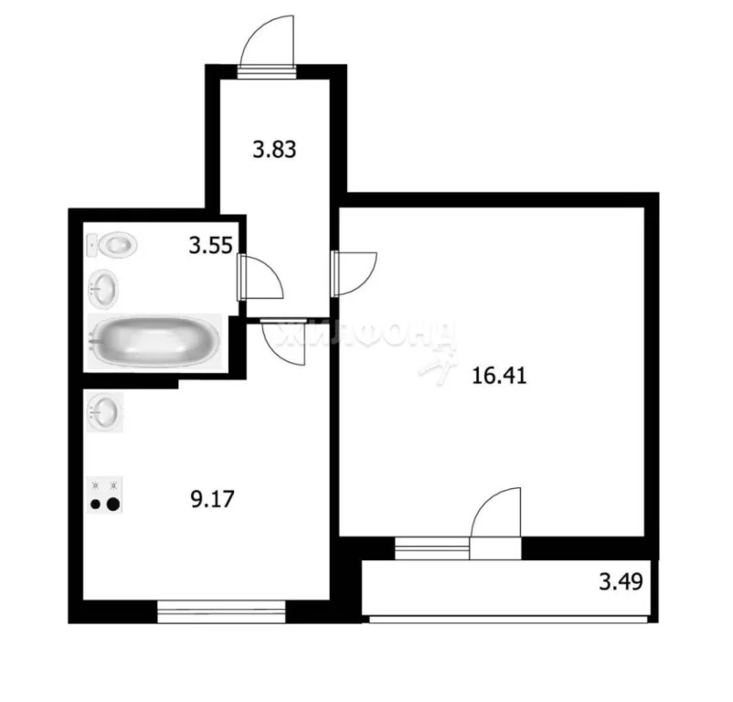 Продажа квартиры, Новосибирск, Михаила Кулагина - Фото 14