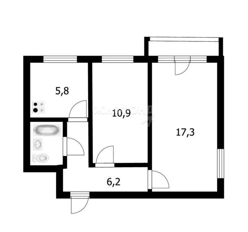 Продажа квартиры, Новосибирск, ул. Жемчужная - Фото 0