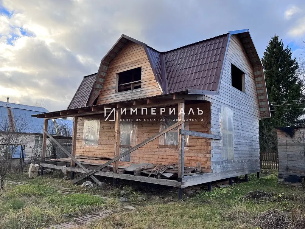 Дача из профилированного бруса в СНТ Березка-2 Наро-Фоминского района.,  Купить дом Порядино, Наро-Фоминский район, ID объекта - 506365126