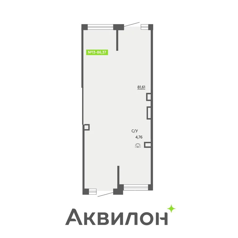 Продается ПСН 86.37 м2 - Фото 2