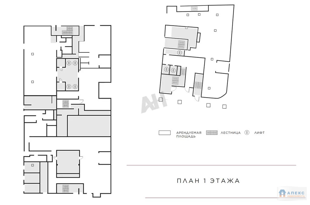 Аренда помещения (псн) пл. 15709 м2 под банк, отель, гостиницу, . - Фото 6