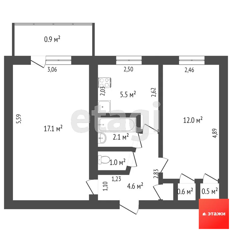 Продажа квартиры, Саки, ул. Советская - Фото 17