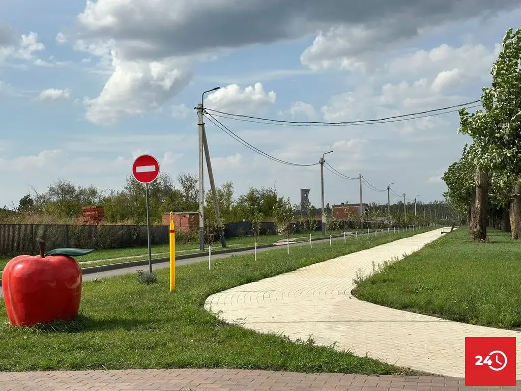 В продаже участок в закрытом охраняемом коттеджном поселке Яблони парк - Фото 4