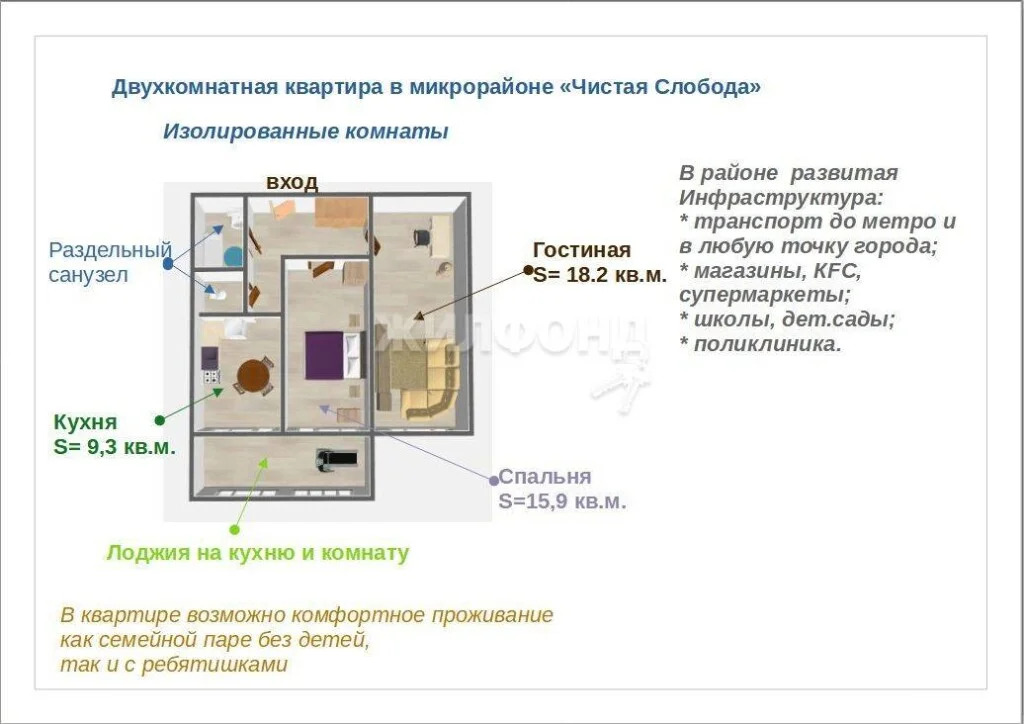 Продажа квартиры, Новосибирск, ул. Титова - Фото 6