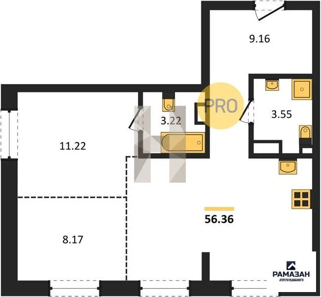 Продажа квартиры в новостройке, Казань, м. Авиастроительная, ул. ... - Фото 1