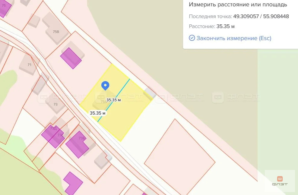 Продажа участка, Высокая Гора, Высокогорский район, ул. Большая ... - Фото 16