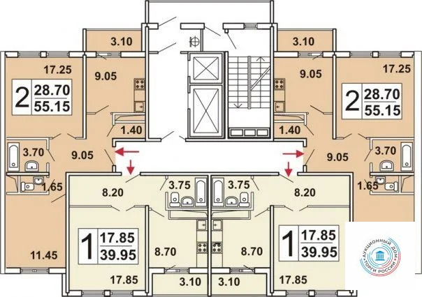 Продается квартира, 38.2 м - Фото 3