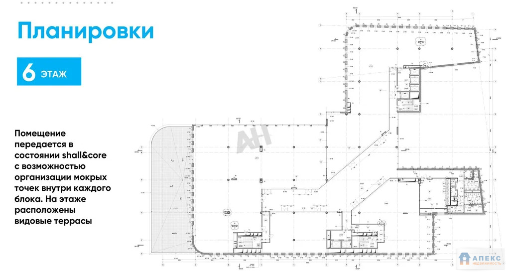 Аренда офиса 2819 м2 м. Белорусская в торговом центре в Тверской - Фото 6