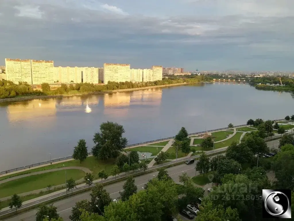 Снять однокомнатную квартиру 43.0м Коломенская наб., 6, Москва, ЮАО, . - Фото 39