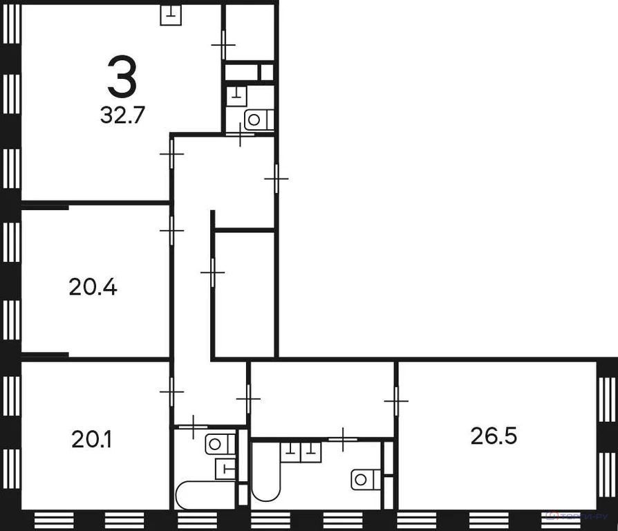 Продажа квартиры, улица Светланова - Фото 7