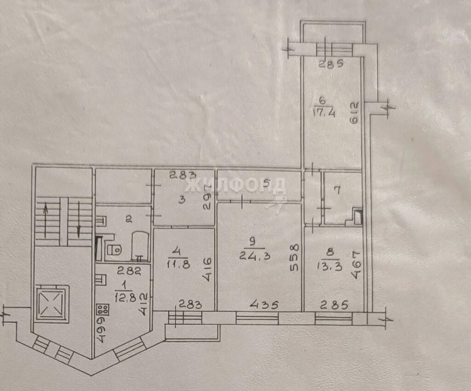 Продажа квартиры, Новосибирск, микрорайон Горский - Фото 4