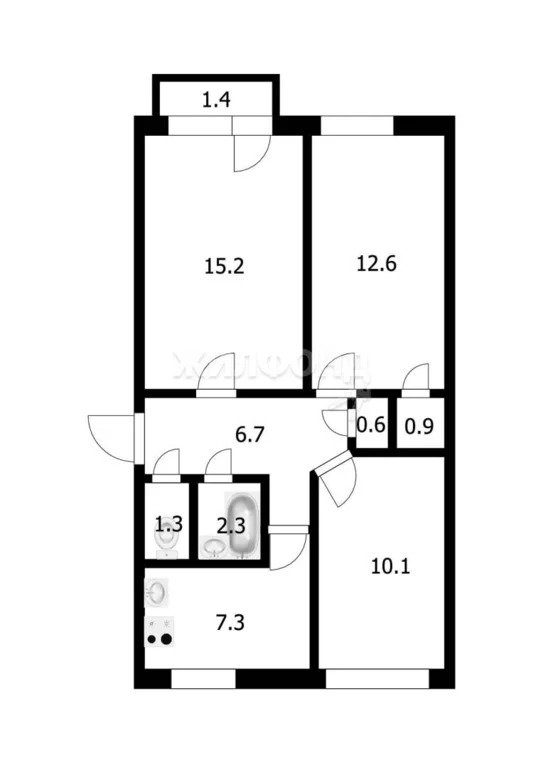 Продажа квартиры, Мочище, Новосибирский район, ул. Учительская - Фото 10